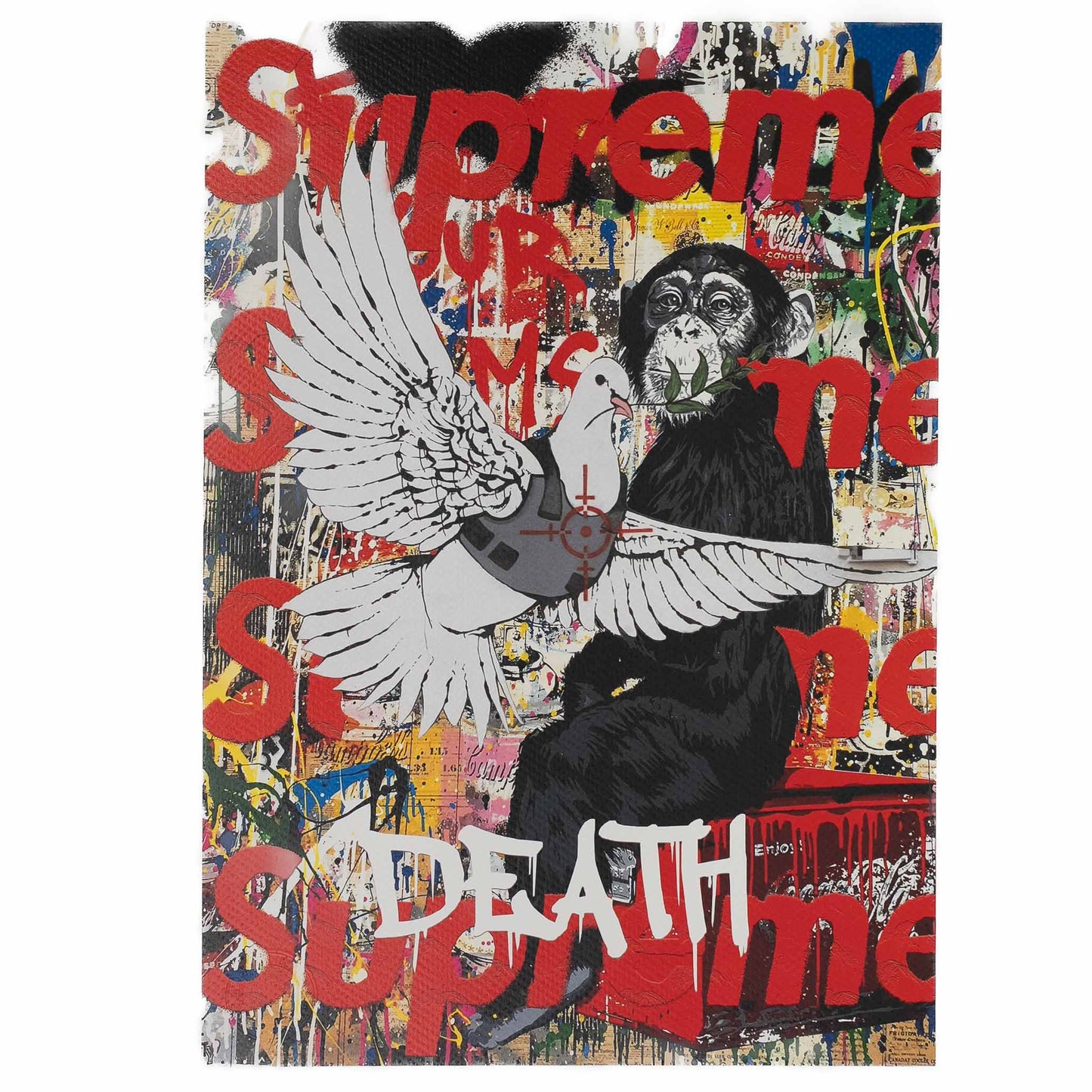 Death NYC street art 125