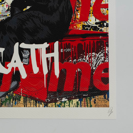 Death NYC street art 125