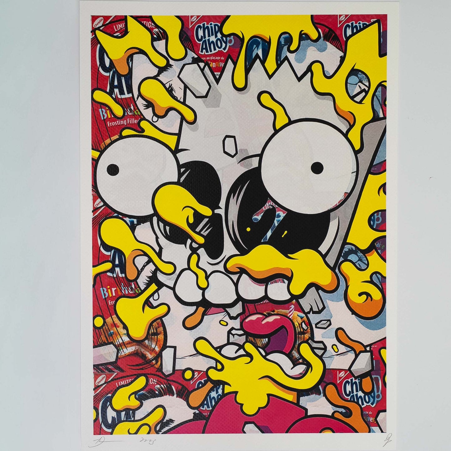 Death NYC street art 112