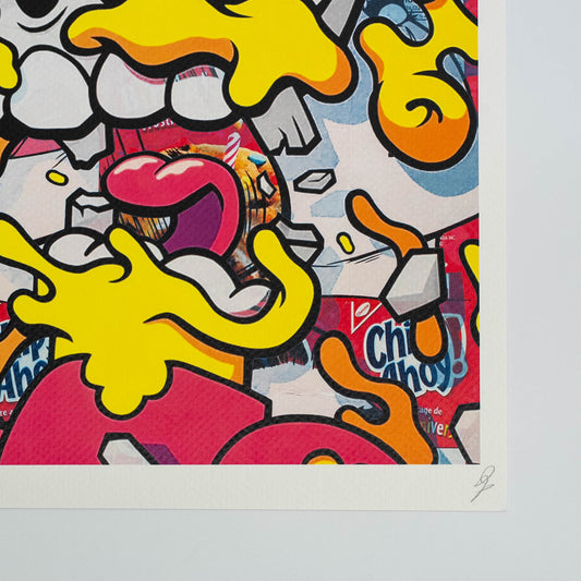 Death NYC street art 112