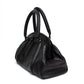 Dior Black Leather Framed Top Handle Shoulder Bag