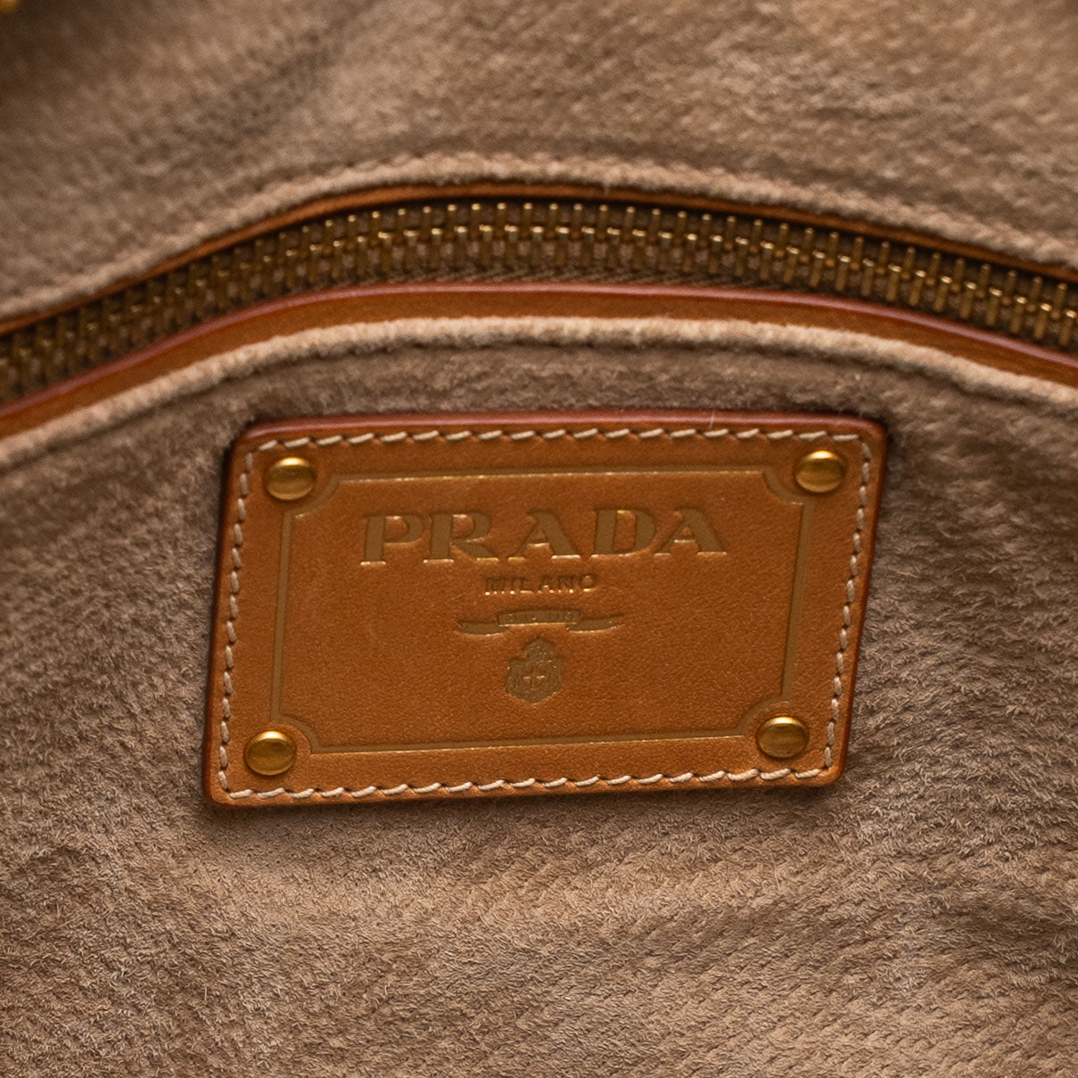 Prada Canvas Striped Green Black Top Handle Tote