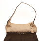 Gucci GG Beige Monogram Canvas Shoulder Bag