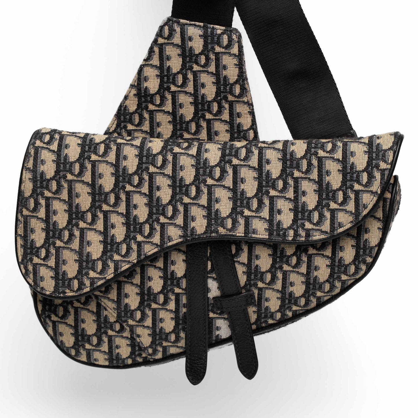 Christian Dior Saddle Oblique Crossbody Bag