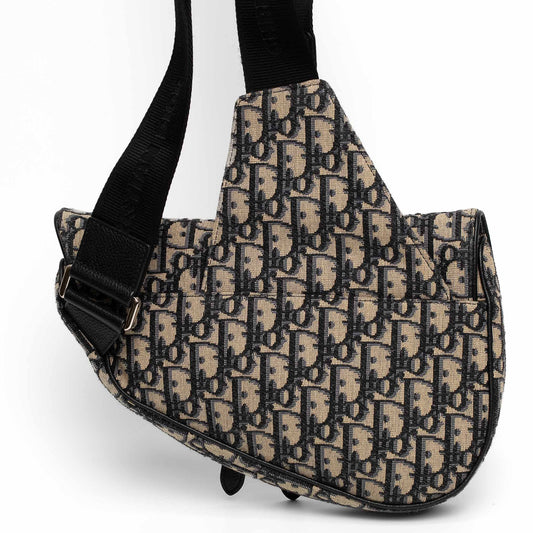 Christian Dior Saddle Oblique Crossbody Bag