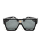 Louis Vuitton Cyclone Black Crystal Shield Sunglasses