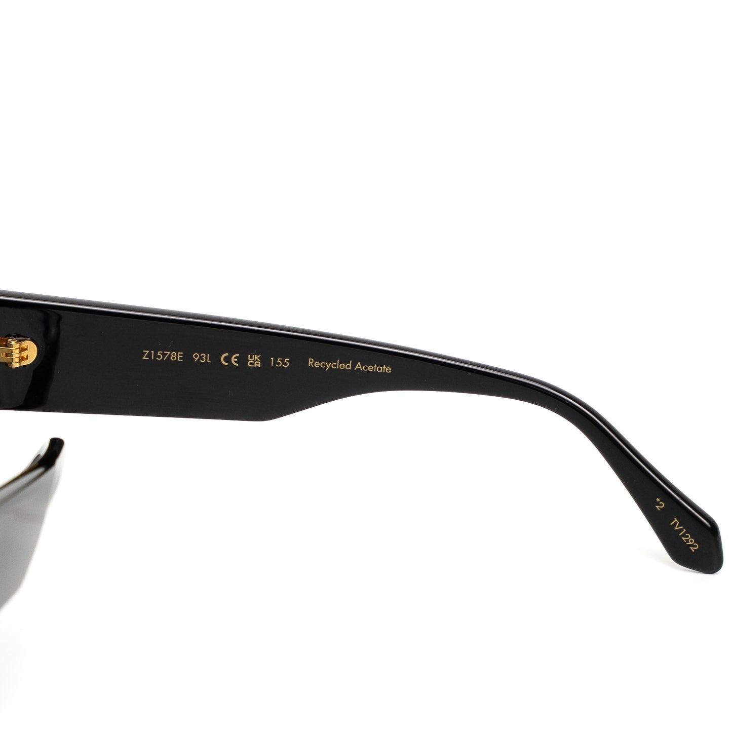 Louis Vuitton Cyclone Black Crystal Shield Sunglasses