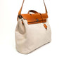 Hermès Herbag Messenger Canvas Leather Shoulder Travel Bag