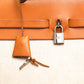 Hermès Herbag Messenger Canvas Leather Shoulder Travel Bag