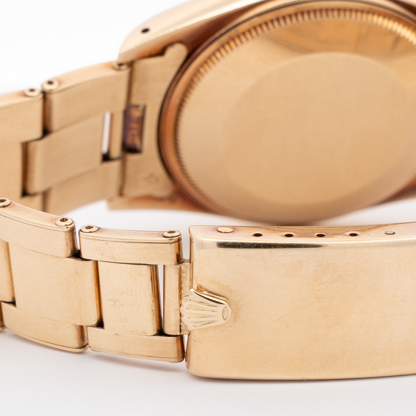 Rolex Oyster Perpetual Date Yellow Gold Watch