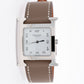 Hermès Heure H Stainless Steel Leather Watch