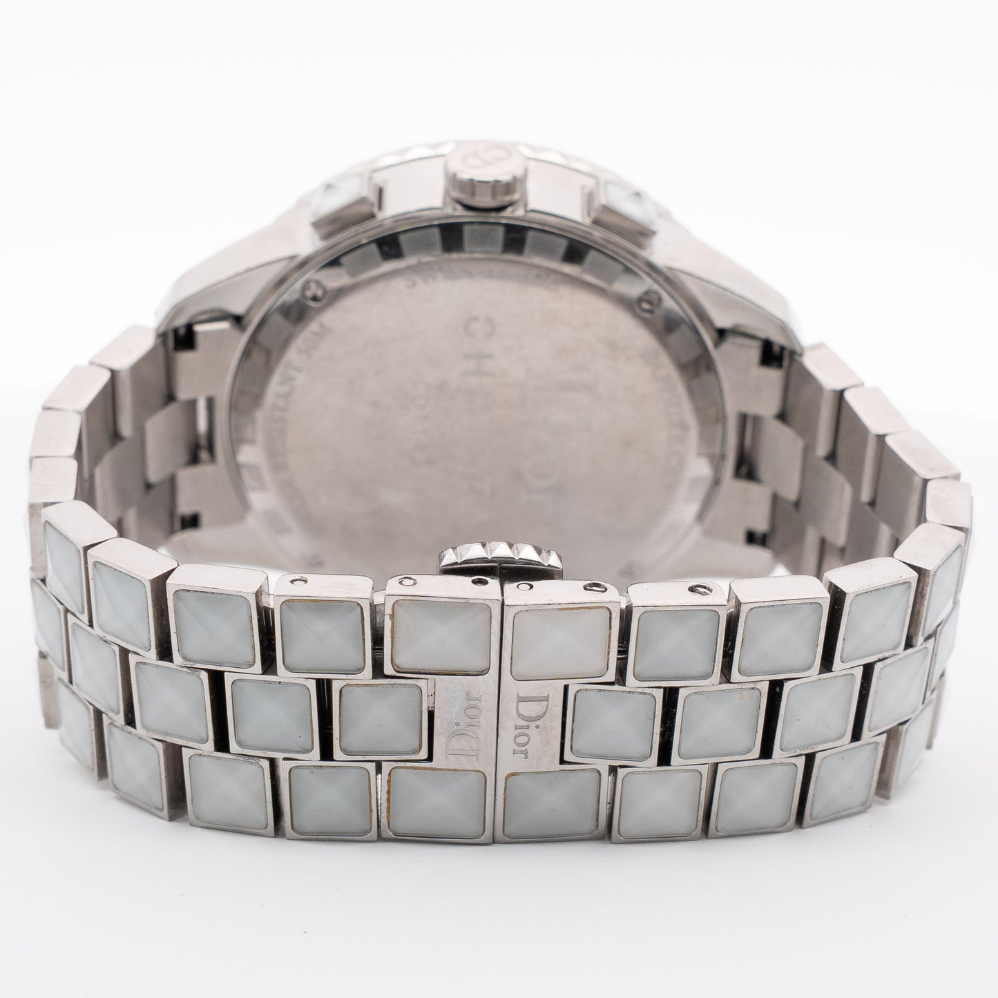 Dior Christal Diamond Chronograph Ceramic Watch