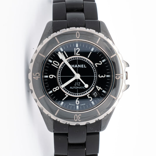 Chanel J12 Black Ceramic Automatic Watch