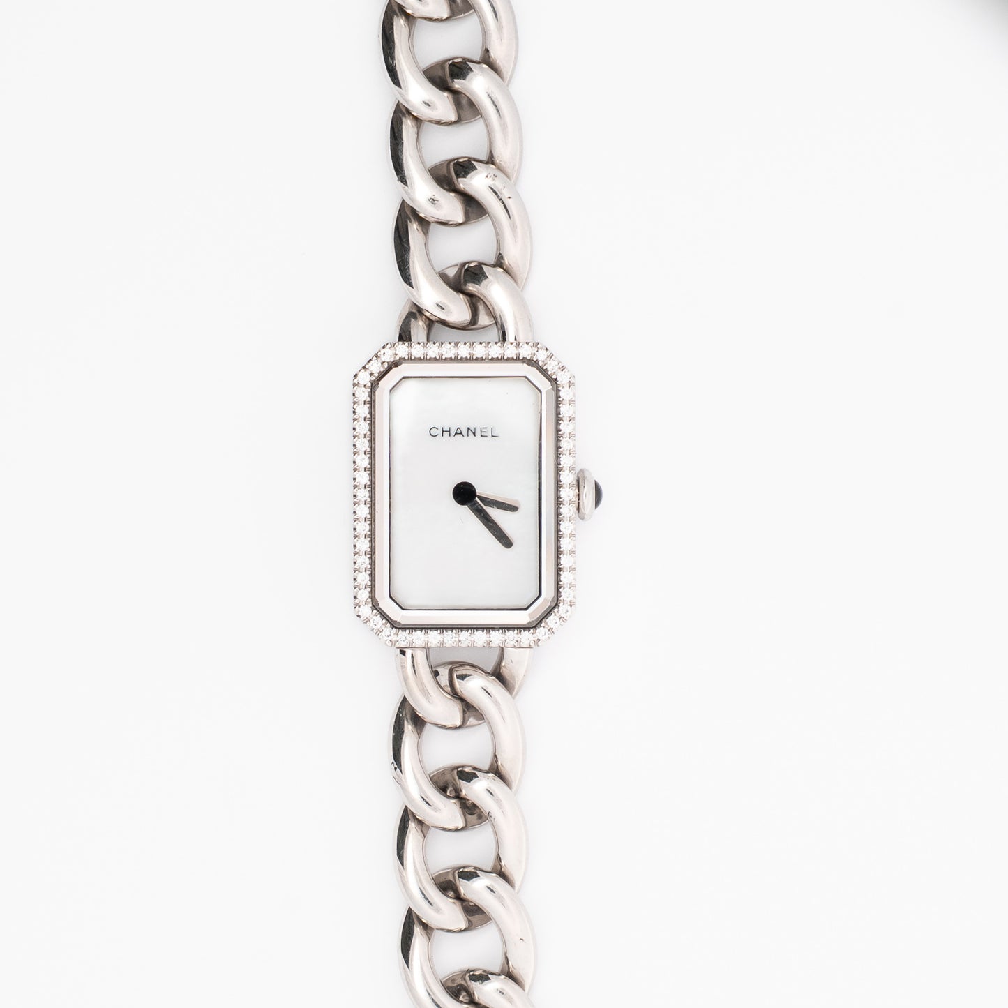 Chanel Première Diamond Chain Mother Pearl Watch