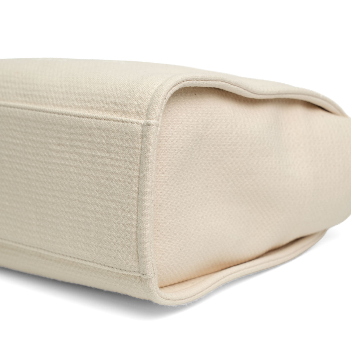 Chanel Small Deauville Canvas Shopping Tote
