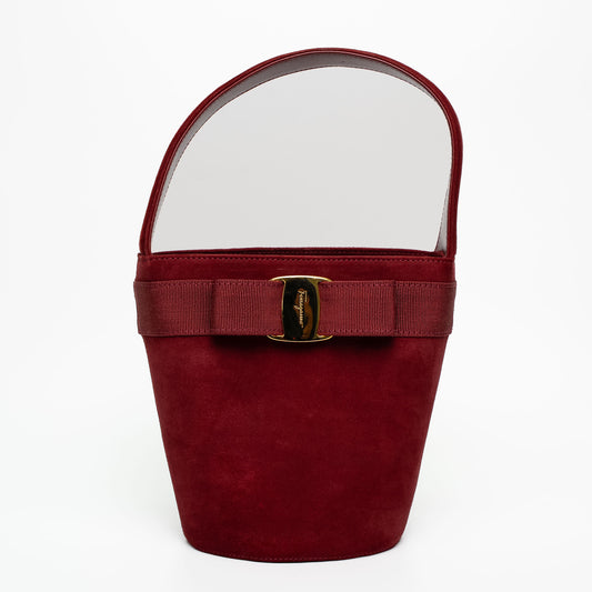 Salvatore Ferragamo Vara Bow Bucket Bag