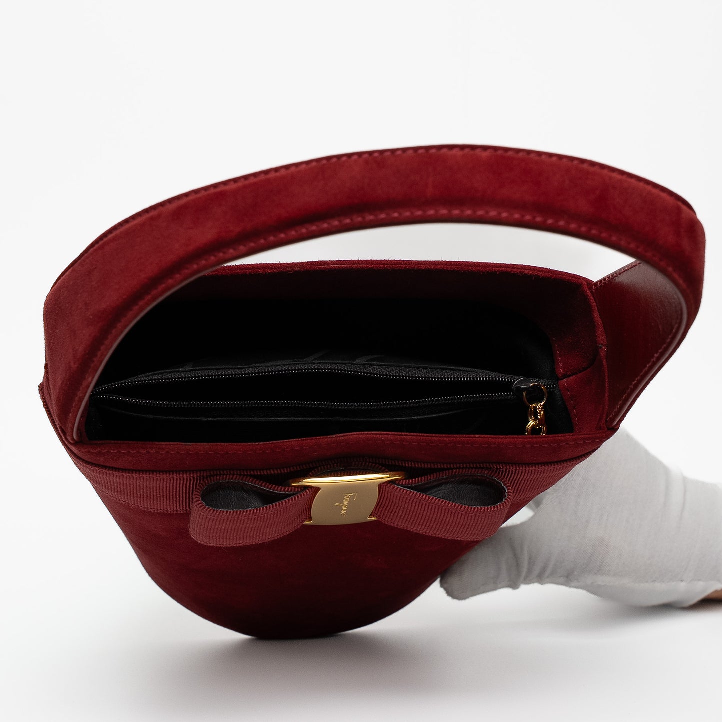 Salvatore Ferragamo Vara Bow Bucket Bag