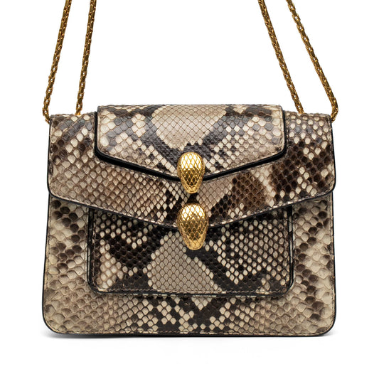 Bvlgari x Alexander Wang Serpenti Python Bag