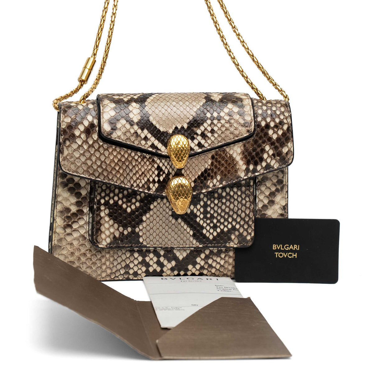 Bvlgari x Alexander Wang Serpenti Python Bag