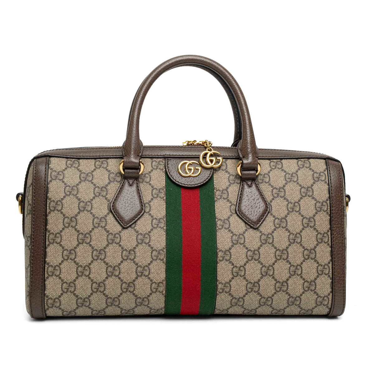 Gucci Ophidia GG Supreme Medium Boston Bag