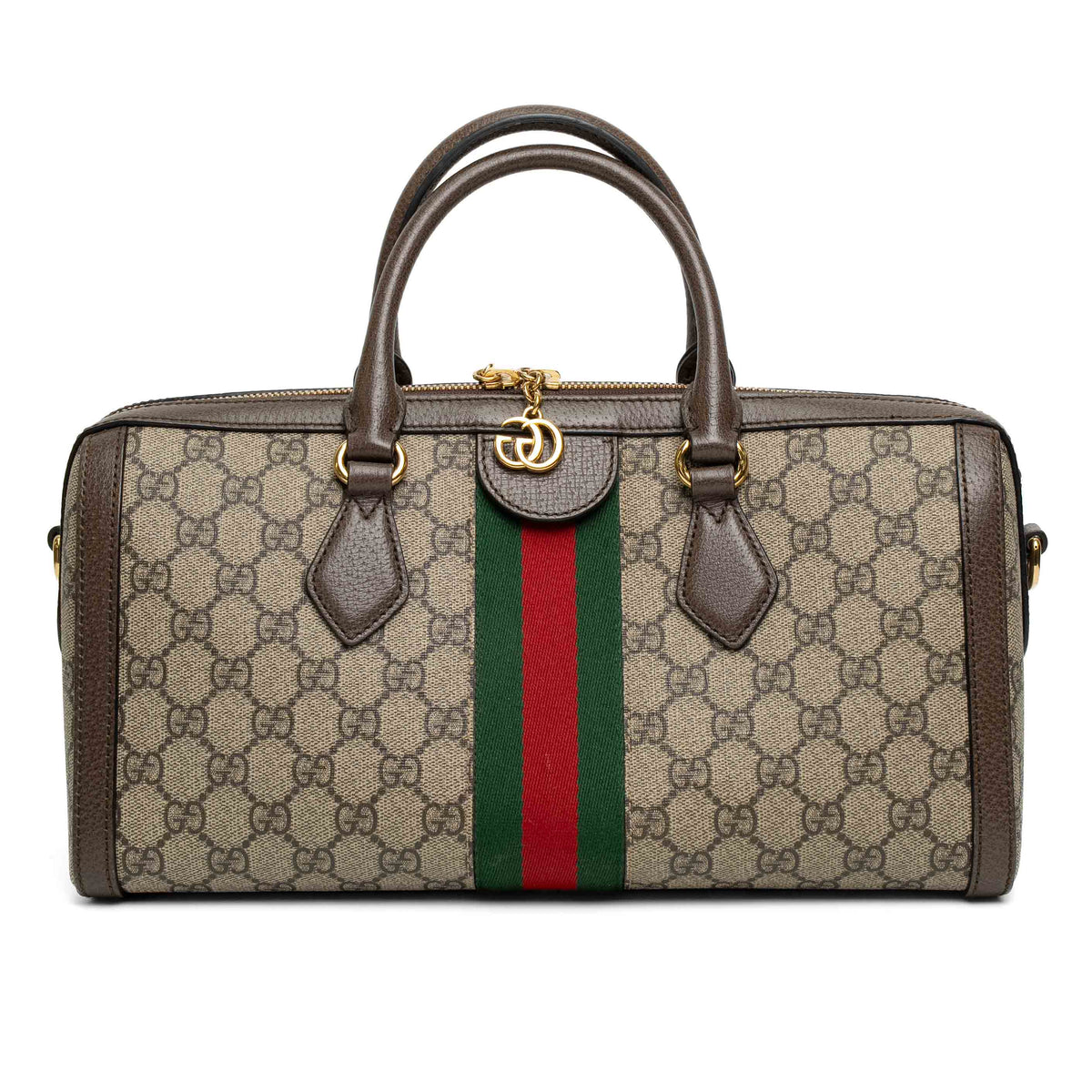 Gucci Ophidia GG Supreme Medium Boston Bag