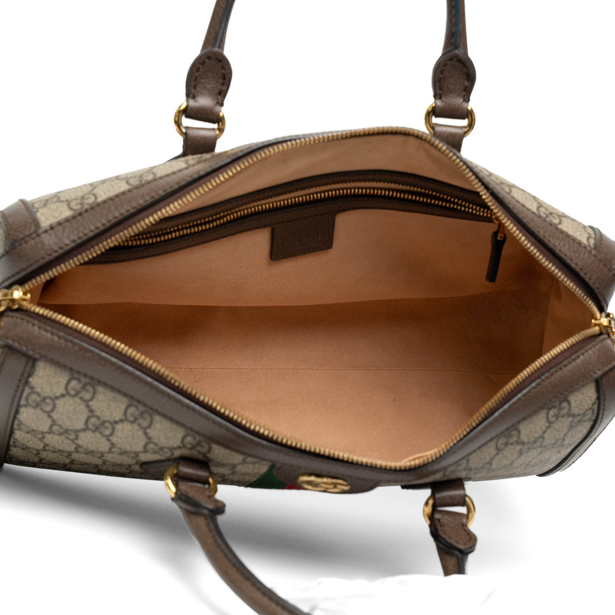 Gucci Ophidia GG Supreme Medium Boston Bag