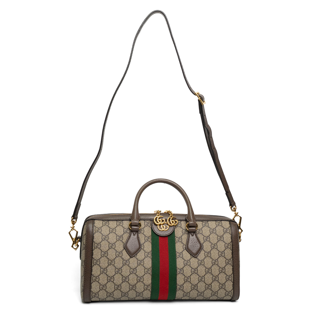 Gucci Ophidia GG Supreme Medium Boston Bag