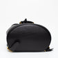 Salvatore Ferragamo Gancini Black Leather Mini Backpack Bag