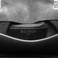Balmain Paris Black Suede Medallion Chain Shoulder Flap Bag