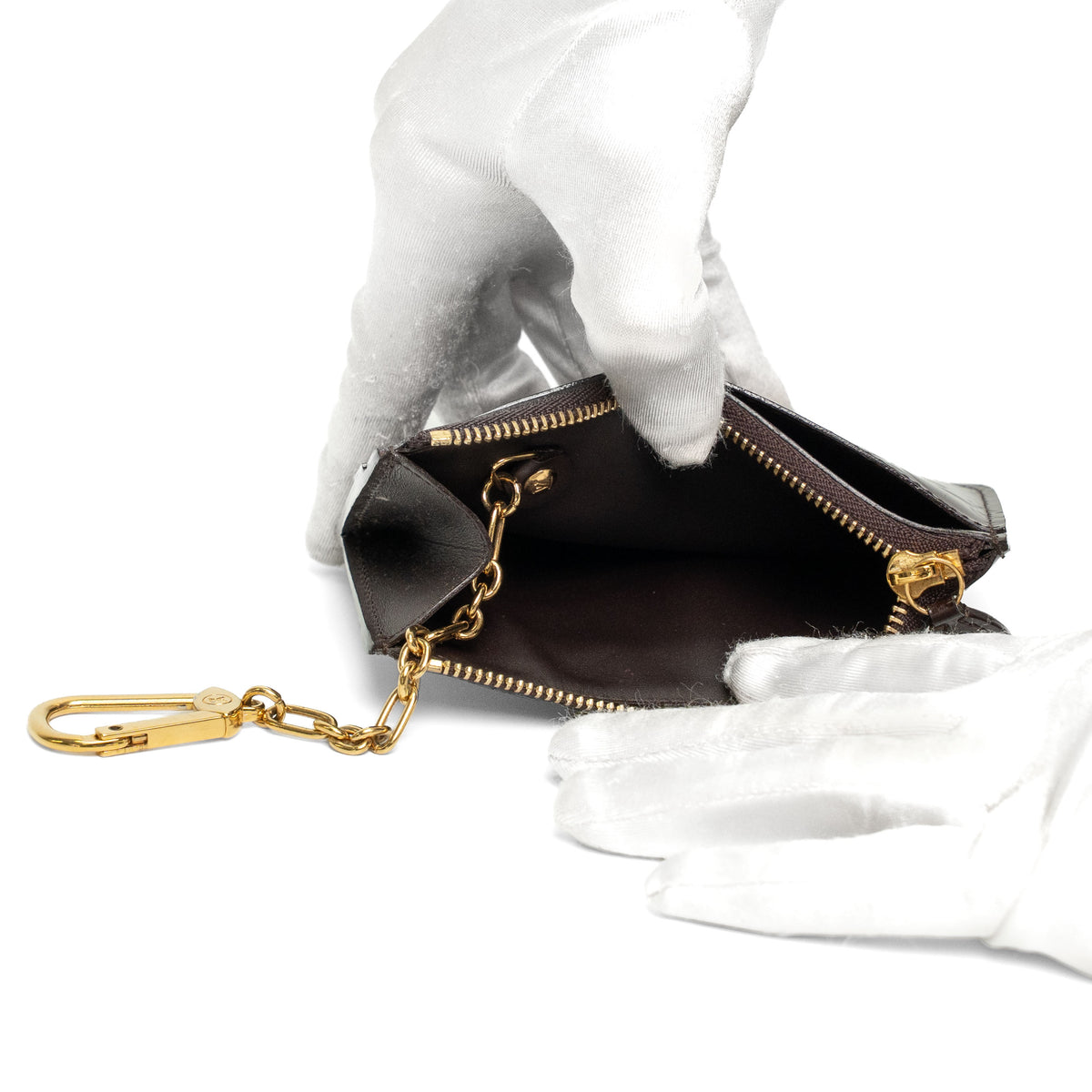 Louis Vuitton Monogram Vernis Amarante Key Pouch