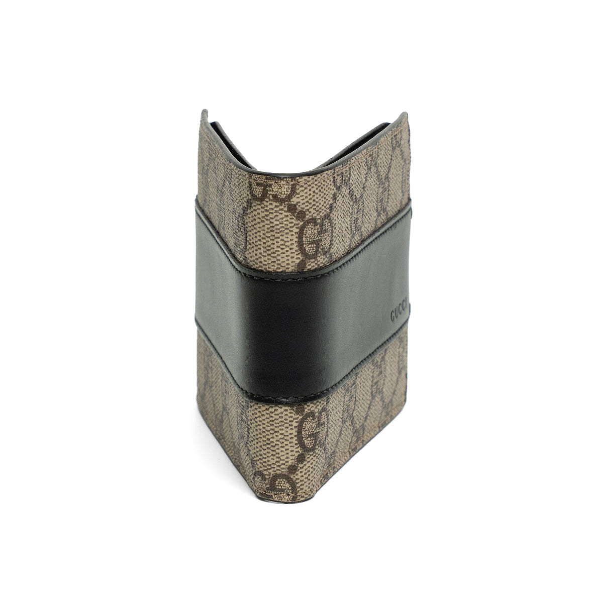 Gucci GG Supreme Black Leather Bifold Wallet