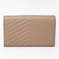 Saint Laurent Timeless Chain Purse Beige Quilted Leather Bag