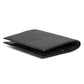 Prada Black Saffiano Leather Lips Passport Holder