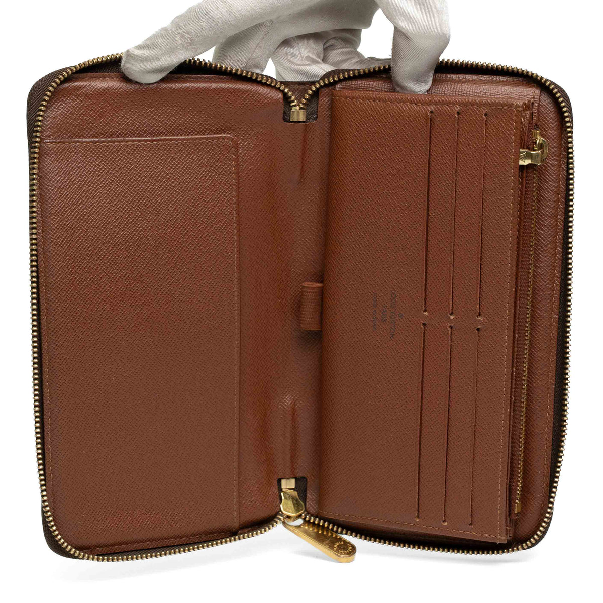 Louis Vuitton Monogram Zippy Wallet Organizer