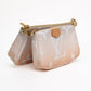 Louis Vuitton Multi Pochette Accessoires Peach Monogram Canvas Bag
