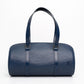 Louis Vuitton Epi Soufflot Myrtille Blue Epi Leather Handbag