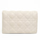 Dior My Dior Daily Latte Lambskin Chain Pouch Bag