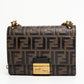 Fendi Kan U Brown Calfskin Crossbody Bag