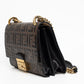 Fendi Kan U Brown Calfskin Crossbody Bag