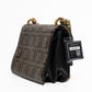 Fendi Kan U Brown Calfskin Crossbody Bag
