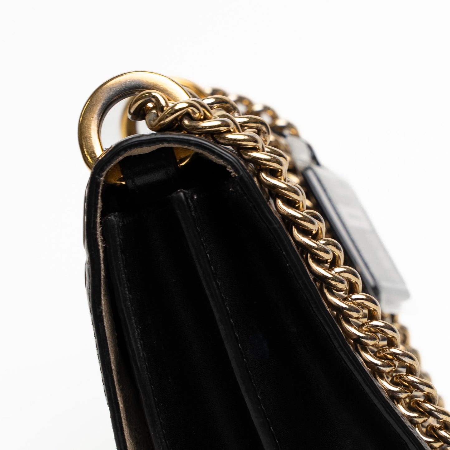 Fendi Kan U Small FF Crossbody Bag