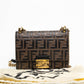 Fendi Kan U Small FF Crossbody Bag