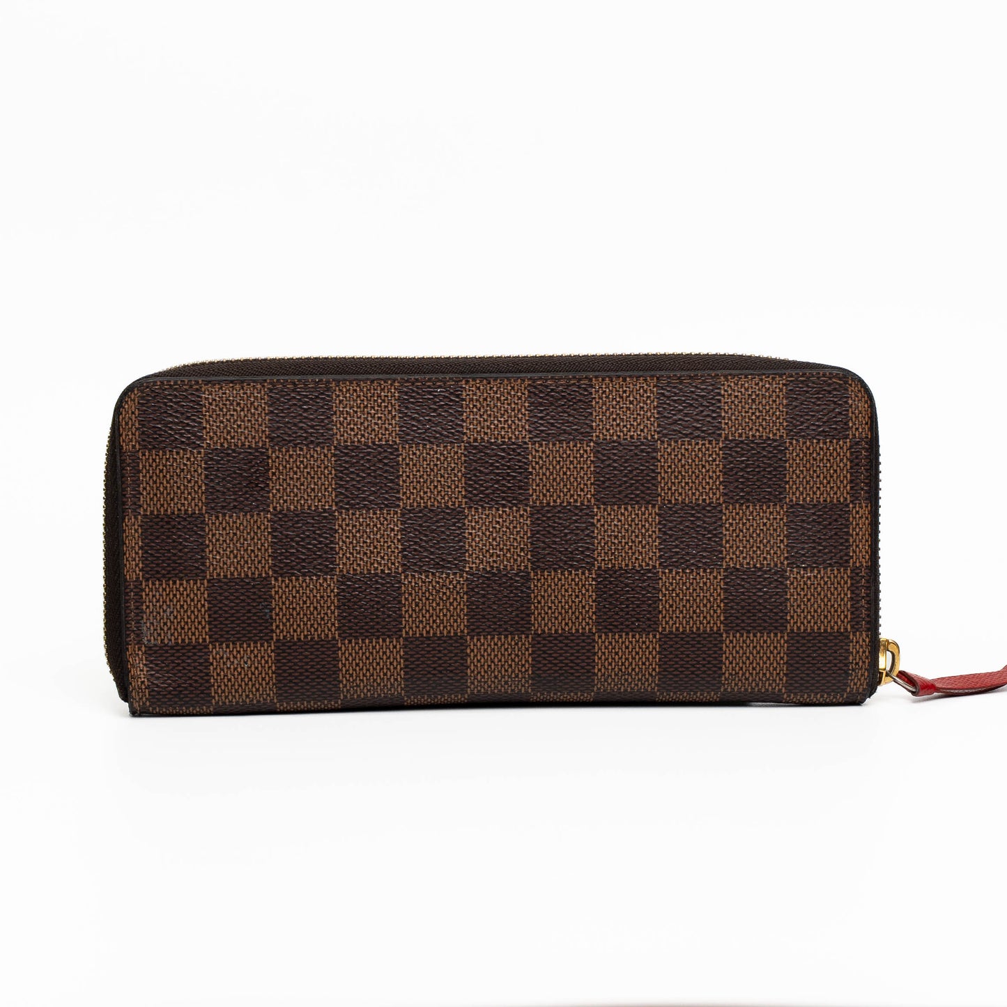 Louis Vuitton Clemence Damier Ebene Wallet