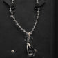 Chanel CC Resin Beaded Pendant Necklace