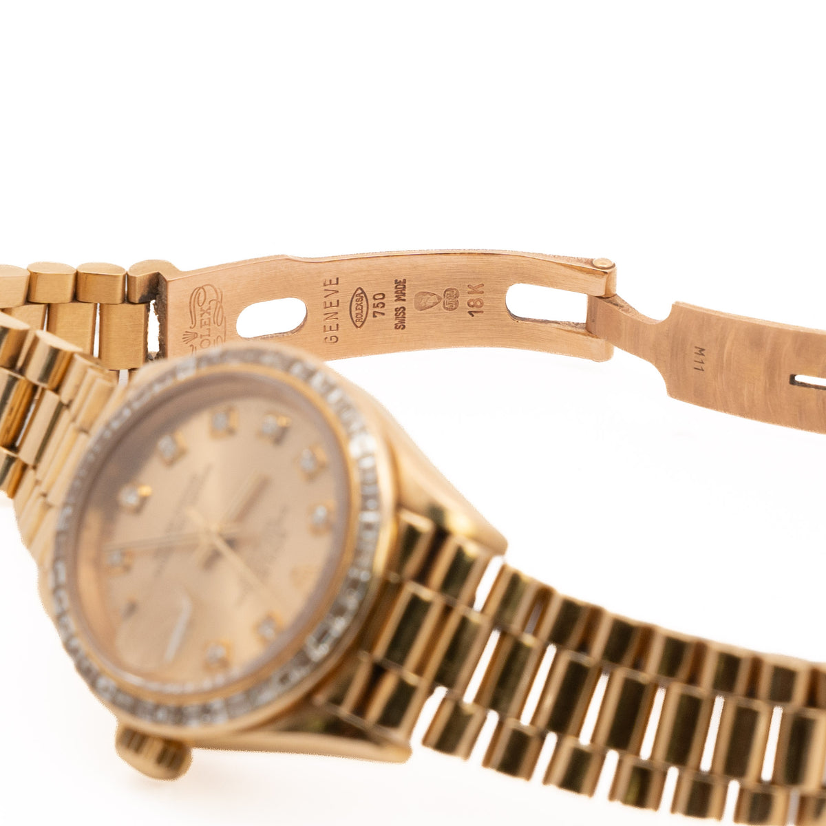 Rolex Datejust 26mm 18K Gold Diamond Watch