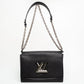 Louis Vuitton Twist PM Black Epi Leather Chain Bag
