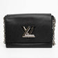 Louis Vuitton Twist PM Black Epi Leather Chain Bag