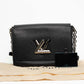 Louis Vuitton Twist PM Black Epi Leather Chain Bag