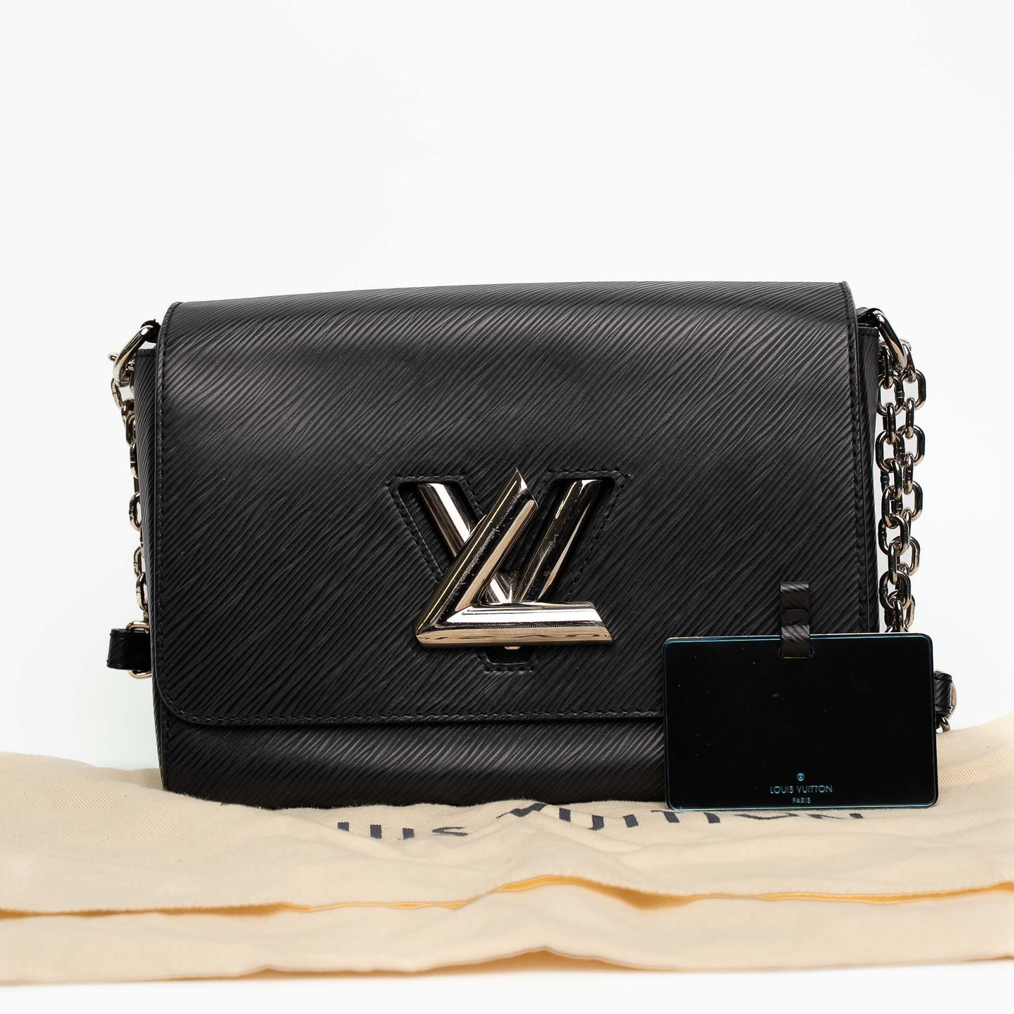 Louis Vuitton Twist PM Black Epi Leather Chain Bag