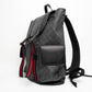 Gucci GG Supreme Web Drawstring Backpack